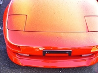 Thumb number plate holder toyota mr2 mk2