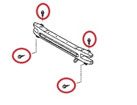 Thumb 90119 10240 bolt front crash beam mr2