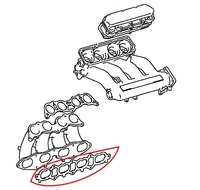 Thumb 17177 88460 mr2 gasket intake rev3 toyota mr2 ben
