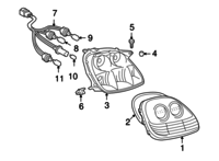 Thumb 81554 17140 rear lense cover gasket seal mr2 toyota spyder