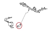 Thumb hose water bypass no5 16282 88462 toyota mr2 3sge rev5