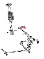 Thumb toe arm bolt aw11 mr2 mk1 toyota