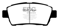 Thumb front brake pads mr2 mk3 roadster mrs toyota dp1295 ebc